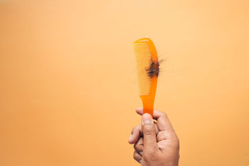 Hair on a comb