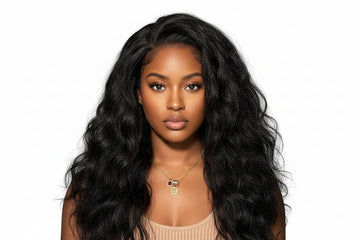 SÉRÈNE - Kinky Straight 13x4 HD Real Scalp – Finition invisible & maintien parfait | Sans colle, cordon discret