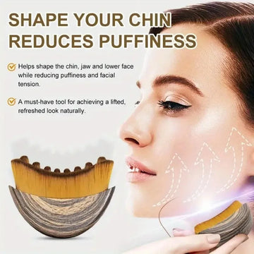 Brosse de massage lymphatique visage et cou | Drainage lymphatique, effet tonifiant