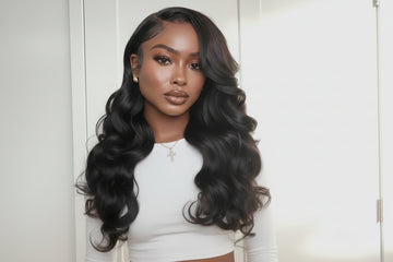 LAURA – Perruque Body Wave en Cheveux Humains Remy 100% | Lace Closure naturelle & élégante