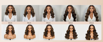 VALÉRIE - Body Wave balayage 7x5 – Bonnet anti-glisse avec cordon | sans colle