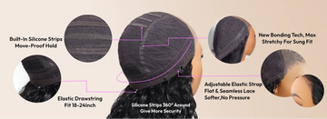 BÉLINDA – Lace Front Curly | Boucles glamour & frange tendance