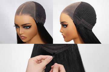 AMÉLIA – Boucle Brun Rougeâtre – Dentelle 7x5 avec Cordon Invisible